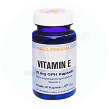 Gall Pharma Vitamin E 15 mg Kapseln