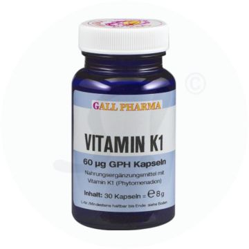 Gall Pharma Vitamin K1 60 mcg Kapseln 90 Stk.