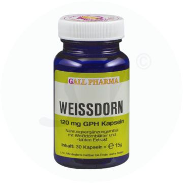 Gall Pharma Weißdorn 120 mg Kapseln 90 Stk.