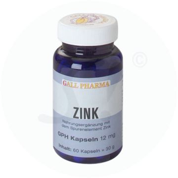 Gall Pharma Zink 12 mg Kapseln