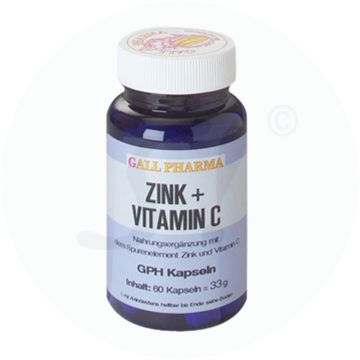 Gall Pharma Zink mit Vitamin C Kapseln 60 Stk.