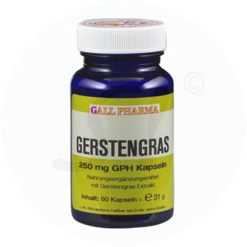 Gall Pharma Gerstengras Kapseln 250mg 750 Stk.