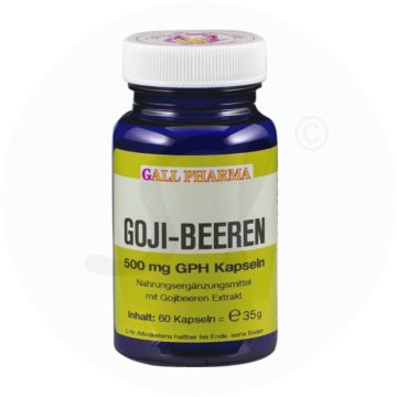 Gall Pharma Goji Beeren Kapseln 500mg 180 Stk.