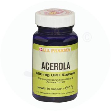 Gall Pharma Acerola Kapseln 500mg 60 Stk.