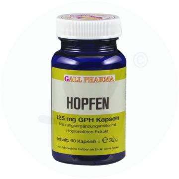 Gall Pharma Hopfen Kapseln 125mg 180 Stk.