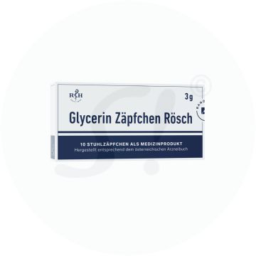 Glycerin Zäpfchen Rösch 3g 10 Stk.