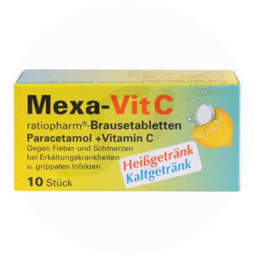 Mexa-Vit C ratiopharm-Brausetabletten 10 Stk.