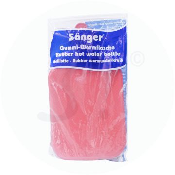 Sänger Wärmeflasche 1 Stk. Rot 2 Liter