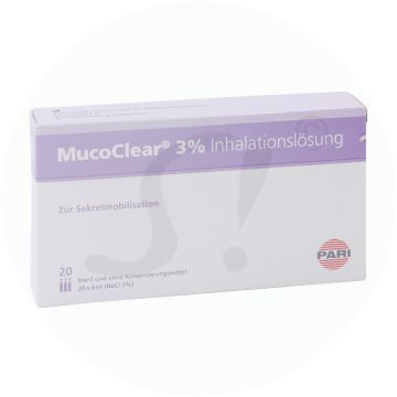Pari Inhalation Mucoclear 80 ml 0,03 20 x 4 ml