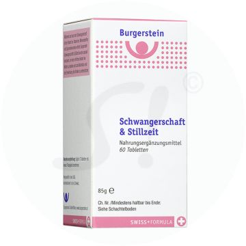 Burgerstein Tabletten Schwangerschaft + Stillzeit 60 Stk.