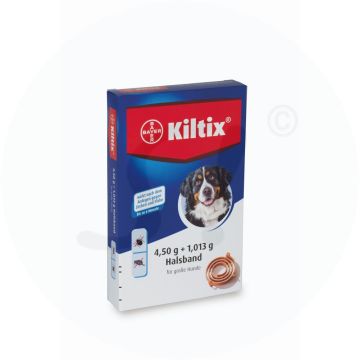 Kiltix Halsband für große Hunde gegen Zecken und Flöhe 1 Stk.