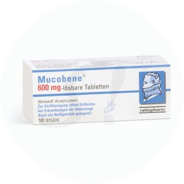 Mucobene 600 mg lösbare Tabletten