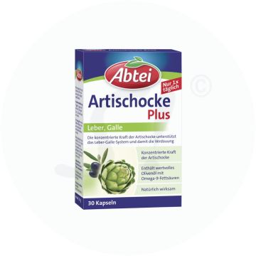 Abtei Artischocken Plus Kapseln 30 Stk.