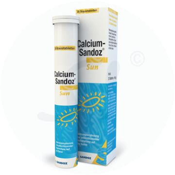 Calcium Sun Brausetabletten 500 mg 20 Stk.