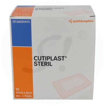 Cutiplast Wundverband steril 50 Stk. 8 x 10 cm