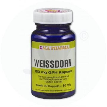 Gall Pharma Weissdorn Kapseln 120mg 180 Stk.