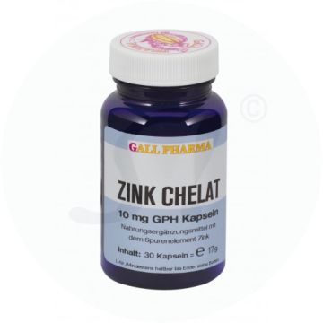 Gall Pharma Zink Chel Kapseln 10mg 180 Stk.