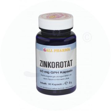 Gall Pharma Zinkorotat Kapseln 60mg 180 Stk.