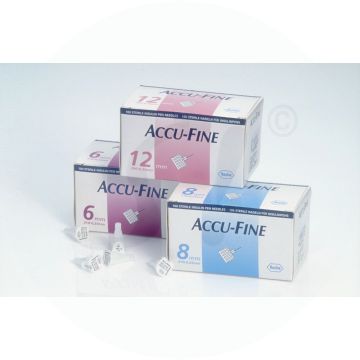 Injektion Insulinpen Accu-Fine Nadel 025/6 100 Stk.