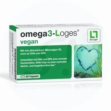 Omega 3-Loges Vegan Kapseln 60 Stk.