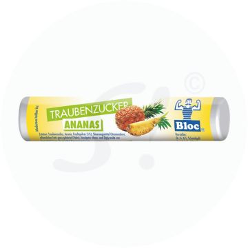 Bloc Traubenzucker Ananas 42 g