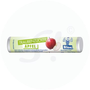 Bloc Traubenzucker Apfel 42 g