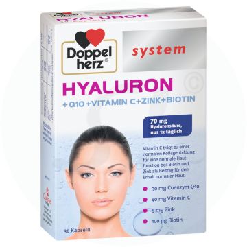Doppelherz System Hyaluron Kapseln 30 Stk.