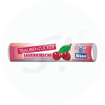 Bloc Traubenzucker Sauerkirsche 42 g