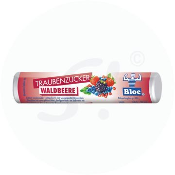 Bloc Traubenzucker Waldbeere 42 g