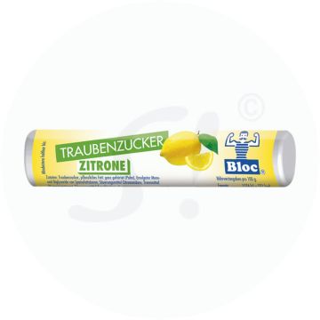 Bloc Traubenzucker Zitrone 42 g