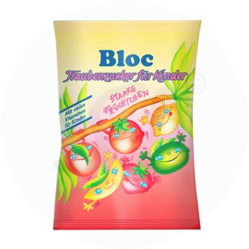Bloc Traubenzucker für Kinder Starke Früchtchen 75 g
