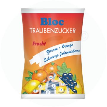 Bloc Traubenzucker Frucht 75 g