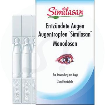 Similasan Entzündete Augen Augentropfen Monodosen 10 Stk.