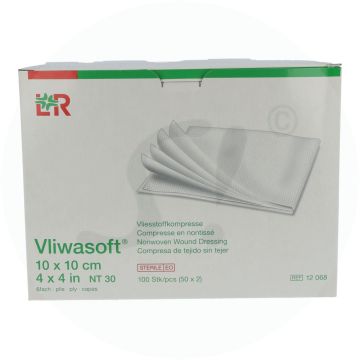 Vliwasoft 6-fach steril  10 x 10 cm 100 Stk.