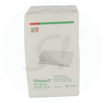 Vliwasoft 6-fach unsteril 100 Stk. 10 x 10 cm