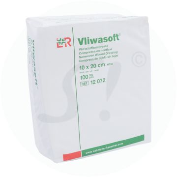 Vliwasoft 6-fach unsteril 100 Stk. 10 x 20 cm