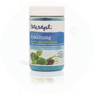 Tetesept Meersalz 750 g Erkältung Kinder