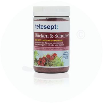 Tetesept Rücken+Schulter Salz 750 g