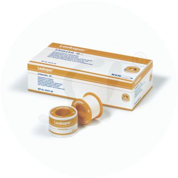 Leukopor Pflaster 1 Stk. 5 m x 2,50 cm