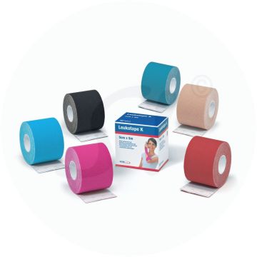 Leukotape K Pflaster 1 Stk. blau 5 m x 5 cm