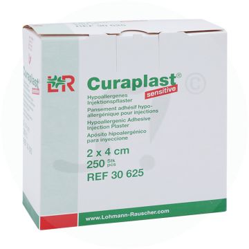 Injektionspflaster Curaplast  2 x 4 cm 250 Stk.