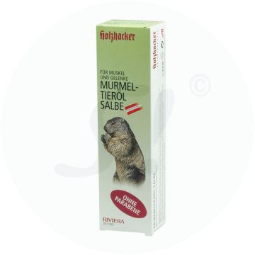Holzhacker Murmeltier Öl Salbe 500 ml