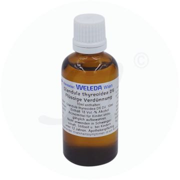Weleda Glandula Thyreoidea D 6 Dilutum 50 ml