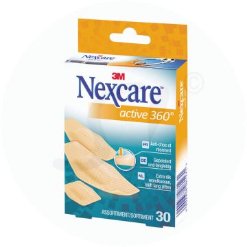 Nexcare Pflege Active 360 Ass 30 Stk.