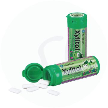 miradent Xylitol Chewing Gum 30 g Kids