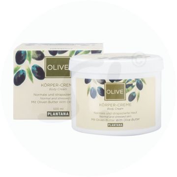 Plantana Körpercreme 500 ml Oliven Butter