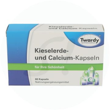 Twardy Kieselerde Calcium Kapseln 60 Stk.