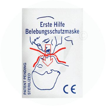 Erste Hilfe Belebungsschutzmaske 1 Stk.
