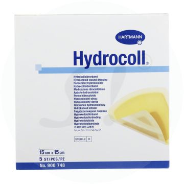 Hydrocoll Wundverband  15 x 15 cm 5 Stk.