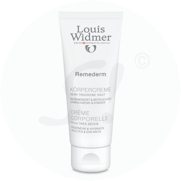 Louis Widmer Remederm Körpercreme leicht parfümiert 75 ml